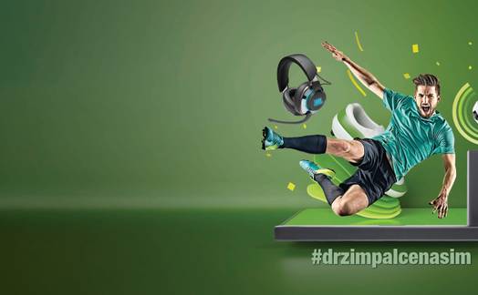 Obrázok ku článku #DRZIMPALCENASIM – Ukáž, ako fandíš našim futbalistom a vyhraj soundbar alebo herný headset